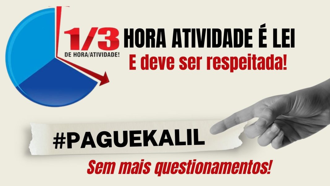 Professores de VG reclamam a falta de compromisso do Pref Kalil Baracat (MDB), e pedem socorro a Pré-Candidata Flavia Moretti (PL).