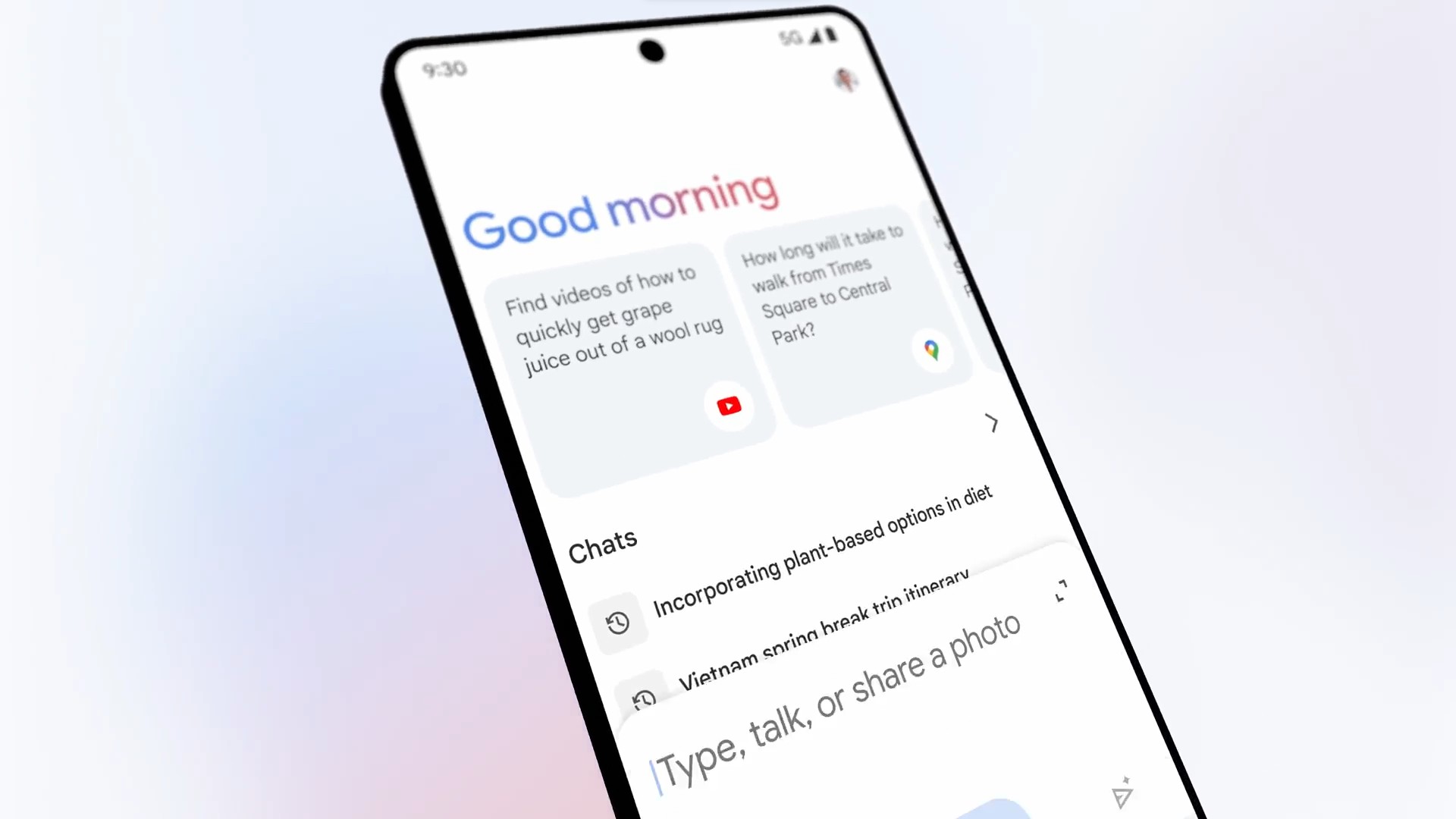 Google começa a liberar aplicativo do robô Gemini para iPhone